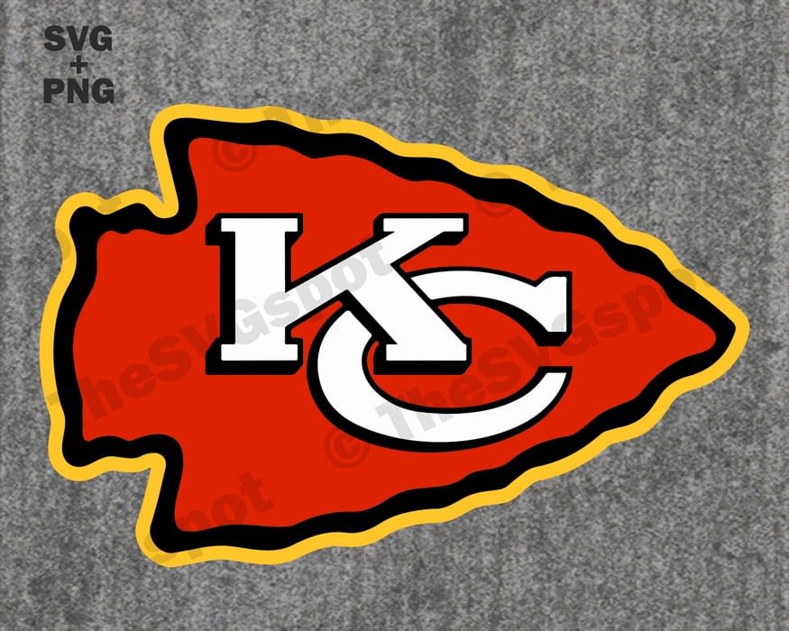 Download Kansas City Chiefs Arrowhead Logo Svg Graphic Cut File