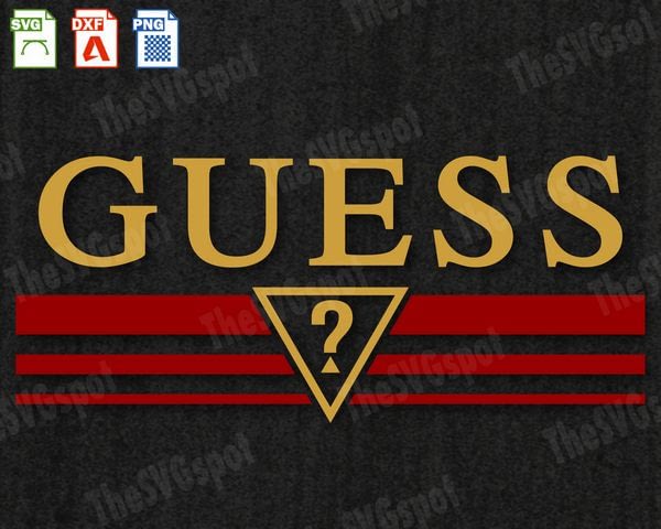 Download Guess Jeans Logo Design High Quality Svg Cricut Silhouette Cut File