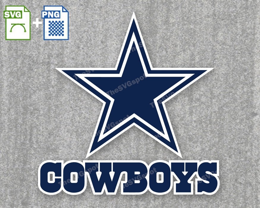 Download Dallas Cowboys Logo - SVG Graphic & Cut File for Cricut or ...